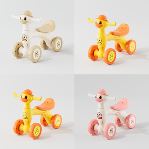 Nuevo Producto: Bicicleta de Equilibrio sin Pedales para Niños, de Plástico, Eléctrica, de <span class=keywords><strong>4</strong></span> Ruedas, para Niños y Niñas de 1 a <span class=keywords><strong>4</strong></span> Años, Triciclo de Ejercicio - Product Image 4