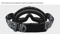 Lunettes de protection tout-terrain pour enfants, lunettes de moto pour jeunes, lunettes de casque transparentes, lunettes de conduite coupe-vent, lunettes de sport pour enfants