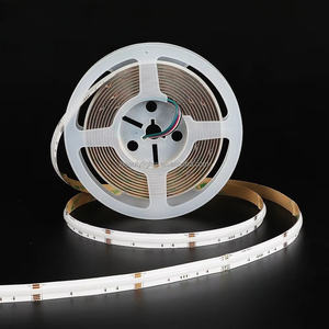 18W/M DC 24V 12mm 784Led/m White Cob LED Smart Strip 5M RGB LED <b>Light</b> Strip <b>Lights</b> Wholesale Remote Control IP68 ROHS Certified - Product Image 2