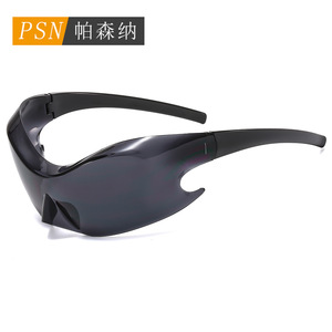 แว่นกันแดดทรงสปอร์ต Psn Future Tech Style แบบเต็มกรอบ โพลาไรซ์ ป้องกันรังสียูวี 400 กันลม สำหรับปั่นจักรยานและกิจกรรมกลางแจ้ง - Product Image 1