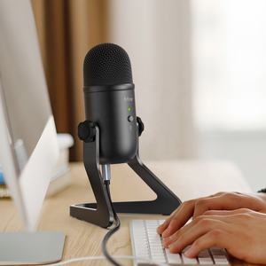 ไมโครโฟนสำหรับเล่นเกม FIFINE <span class=keywords><strong>K678</strong></span> ระดับมืออาชีพ เชื่อมต่อผ่าน USB สำหรับคอมพิวเตอร์ตั้งโต๊ะ พร้อมปุ่มปิดเสียง - Product Image 6