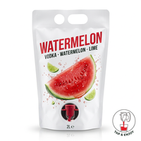 Pochettes à cocktail avec valve 1L, 1,5L, 2L – Sachets personnalisés à bec verseur pour Mojito, boissons prêtes à boire et cocktails