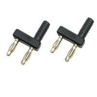 Connecteur banane parallèle à double prise de 4mm