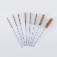 Brosse métallique multifonctionnelle, brosse de nettoyage flexible pour le polissage des bijoux et des bagues, accessoire durable, brosse de nettoyage pour tuyaux en cuivre