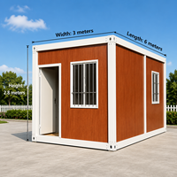 Villa modulaire préfabriquée en conteneurs, maison de luxe à deux étages, maison démontable en kit pour la vie en cour