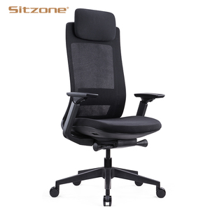Chaises de bureau pivotantes en tissu de luxe Enova en gros, chaises de direction inclinables, chaises de bureau ergonomiques en maille, chaises ergonomiques - Product Image 3