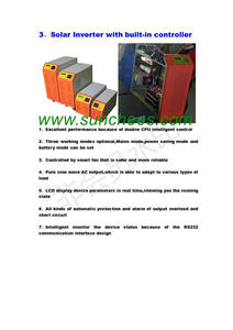 बंद ग्रिड खड़े हो जाओ अकेले सौर पीवी ऊर्जा प्रणाली 5KW 6KW 7KW 8KW 10KW सौर ऊर्जा जनरेटर के लिए बंद ग्रिड घरों - Product Image 4