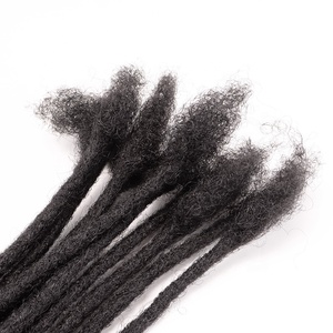 Usine Jiffyhair extension de cheveux humains locs doux locs redoute <span class=keywords><strong>pas</strong></span> <span class=keywords><strong>cher</strong></span> pour femme - Product Image 5