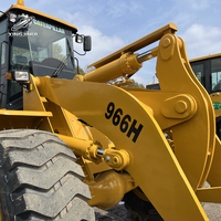 Chargeuse sur pneus Caterpillar 966H d'occasion, état d'origine, matériel de construction CAT 966H en stock