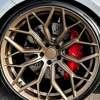 Jantes forgées concaves sur mesure 18 19 20 21 pouces compatibles avec C8 Benz BMW Porsche 5x112, pneus pour voitures, pièces automobiles, jantes en alliage 20 pouces