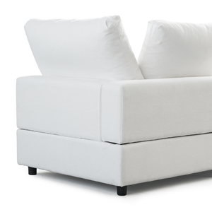 Sofá Modular Ajustable <span class=keywords><strong>Urban</strong></span> Comfort con Tela de Lino y Patas de Madera Resistentes para Espacios de Vida Contemporáneos - Product Image 4