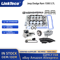 Kit de reparación de elevadores de leva Linkteco, juego de juntas de cabeza de repuesto, Kit de cadena de distribución para Jeep Dodge Ram 1500 5.7L 2009-2015