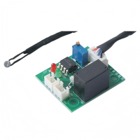 Capteur de vitesse du vent CC haute fiabilité 12V 0,3-2 m/s réglable pour purificateur de lampe UV de conduit CVC, précision 0,1 m/s, temps de réponse 1 ms