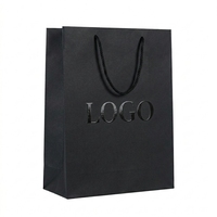 Vente en gros de logos de marque imprimés sur mesure promotion vêtements de luxe cadeau à provisions bijoux sac en papier avec poignée