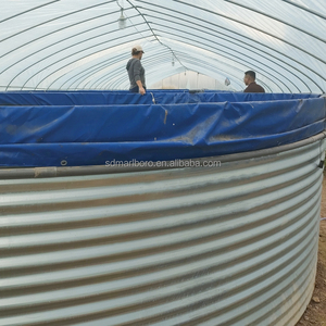 Piscine standard de revêtement d'étang de <span class=keywords><strong>PVC</strong></span> d'épaisseur de SDM 0.5mm pour des réservoirs de pisciculture - Product Image 3