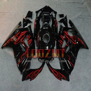 Corps OEM + réservoir pour <span class=keywords><strong>HONDA</strong></span> CBR600 <span class=keywords><strong>CBR</strong></span> 600F3 <span class=keywords><strong>600</strong></span> F3 CC FS CBR600FS 97 Gris noir 98 92LQ.305 CBR600F3 1997 <span class=keywords><strong>1998</strong></span> Carénage d'injection - Product Image 5