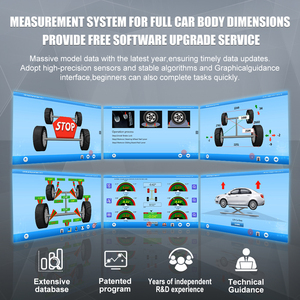 Equipo de Alineación de Ruedas con Simulación Dinámica 3D SAMFD <span class=keywords><strong>CCD</strong></span>, Alineador 3D con Certificación CE, Máquina de Alineación de 4 Ruedas - Product Image 4