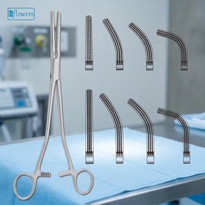 ชุดเครื่องมือผ่าตัดสแตนเลสสตีล 6flowers Parametrium Hemostatic Forceps สำหรับการผ่าตัดทั่วไป ใช้งานด้วยมือ ได้รับการรับรองมาตรฐาน CE ระดับ Class II - Product Image 2