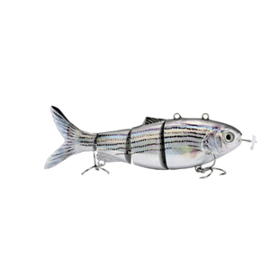 USB ricaricabile 130mm 42g robotizzata Auto <span class=keywords><strong>esca</strong></span> da pesca elica intelligente <span class=keywords><strong>esca</strong></span> segmentata <span class=keywords><strong>per</strong></span> <span class=keywords><strong>spigola</strong></span> pesci d'acqua dolce ruscelli - Product Image 6