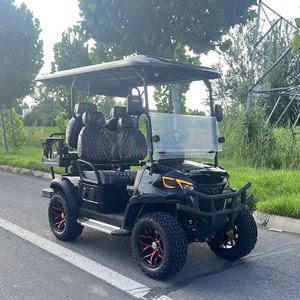 Venta caliente 2-4 Seater Electric Club Reception Car Personalizado Off-Road <span class=keywords><strong>Golf</strong></span> Cart Carro de caza equipado con batería de 48V/60V/72V - Product Image 2