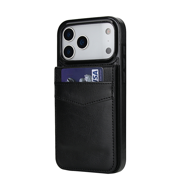Muti-Slots Trending New Design Shockproof Leather Wallet Mobile Phone Full Body Protection Case for Iphone&Huawei&Samsunng Cover