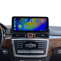 Reproductor de Radio GPS para coche Android de 12,3 pulgadas WIFI SIM pantalla táctil Multimedia Carplay para Mercedes ML W166 GL X166