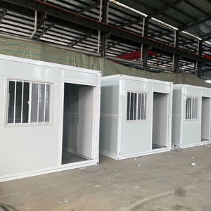 Casa Contenedor Plegable Contemporánea, Estructura Modular para Exteriores, Fabricada con Panel Sándwich de Acero y <span class=keywords><strong>Madera</strong></span>, para Hoteles, Centros Comerciales y Otros Usos - Product Image 5
