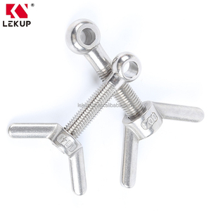 Perno de Ojo de Acero Inoxidable con Tuerca de <span class=keywords><strong>Mariposa</strong></span>, Fijación No Estándar Personalizable, Tuerca de Acero Inoxidable, <span class=keywords><strong>Precio</strong></span> de Fábrica, Tuerca <span class=keywords><strong>Mariposa</strong></span> - Product Image 4