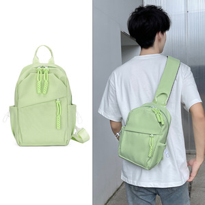 Commercio all'ingrosso personalizzare il logo femminile <span class=keywords><strong>nuovo</strong></span> messaggero femminile wild spalla studente coppia <span class=keywords><strong>messenger</strong></span> borsa del petto degli uomini per la ragazza - Product Image 6
