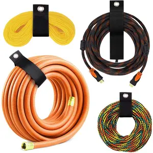 Factory OEM Heavy-Duty Hook And Loop Storage Slatwall Extension Cord Keeper Storage Straps