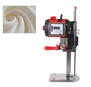 Nouvelle machine de découpe de tissu informatisée avancée, semi-automatique, efficace, avec composants de moteur PLC et roulements, pour découpe manuelle de tissus. - Product Image 1