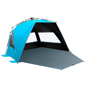 Carpa de Playa de Instalación Rápida Automática, 3 kg, de una Sola Capa, Protección Solar, para Pesca, Camping, Uso en Primavera, Verano y Otoño - Product Image 5