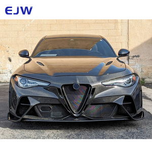 Disponible para parachoques delantero de fibra de carbono verdadero DE 2016 + Alpha Romeo Giulia GTAM y guardabarros de fibra de carbono Nueva condición - Product Image 3