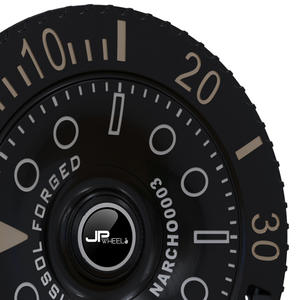 Rines de Aleación Forjados T6061-T6 con Letras Grabadas, 21x11.5 Pulgadas, 5x112, Aluminio Negro, Precio de Fábrica # JM7166 - Product Image 4