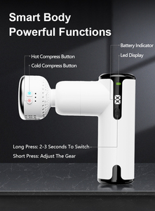 Pistola de masaje Phenitech Heat and Cool, masajeador de impacto de tejido profundo para aliviar el dolor, pistola de terapia de mano muscular - Product Image 6