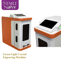 Startnow High Precision 3D Groene Laser Kristal Interne Graveermachine 707070mm Werkgebied WiFi Luchtkoeling Graveermachine