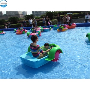 Bateaux à pédales en plastique pour enfants, pour jeux aquatiques en piscine, parcs d'attractions et natation - Product Image 5