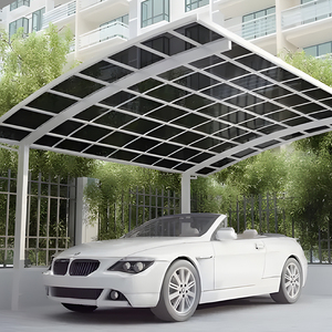 Cochera al aire libre personalizada, estructura de aluminio, refugio de coche impermeable, toldo de garaje duradero para protección de vehículos para todo tipo de clima - Product Image 1