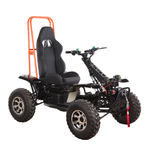 Nouvelle trottinette électrique pliable tout-terrain pour adultes, batterie au lithium 60V 50Ah, 4 roues, quadricycle, scooter électrique pour personnes âgées - Product Image 1