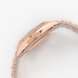 Reloj de Pulsera Mecánico Automático para Hombre, de Alta Calidad, Resistente, con Esfera Redonda Marrón, Correa de Cerámica Estable, Estilo Ejecutivo Formal - Product Image 4