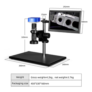 Microscopi Industriali Murzider MSD413-4K con Display da 11,6 Pollici, Integrazione di Imaging Digitale per Misurazione e Analisi - Product Image 2