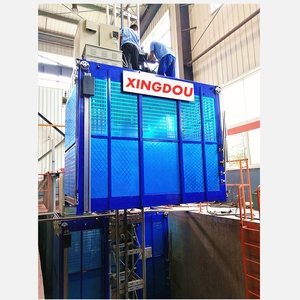 Kerekan Lift SC200 konstruksi kabin tunggal untuk pembangun - Product Image 2
