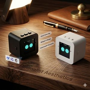 Mini Asistente de Voz con IA, Chatbot de Escritorio con Más de 100 Expresiones, Reproducción de Música, para Hogar y Oficina, Regalo, OEM, ODM - Product Image 5