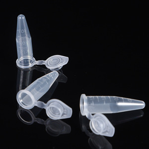 Tubos de Centrífuga Yuan Yi de 1.5 ml, Transparentes, con Tapa Grande Sin Dientes, Suministros de Laboratorio - Product Image 1