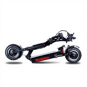 Expédition directe depuis l'entrepôt d'Europe et des États-Unis, trottinette électrique pliable tout-terrain de 14 pouces, haute puissance, en alliage d'aluminium, lithium - Product Image 3