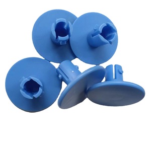 Pièces en plastique ABS, rondes, bleues, moulées par injection, pour usage automobile, sur mesure - Product Image 1
