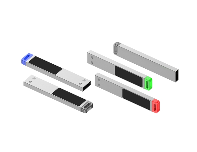 USB Flash Drive 1GB 2GB 16GB 32GB 64GB Pink Branded Promotion Metal Cle USB 2.0 Pendrive Thumb Memory Disk USB Flash Drive