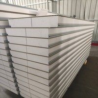 Panneau sandwich en PU, panneau d'isolation thermique pour mur de salle blanche