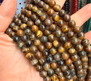 Bracelet élastique en pierres naturelles <span class=keywords><strong>de</strong></span> 8 mm, vente en gros, prix bas, options multicolores - Product Image 4