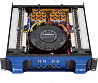 Amplificateur de puissance à 4 canaux 1000W 2U, de classe H, appareil professionnel de qualité supérieure